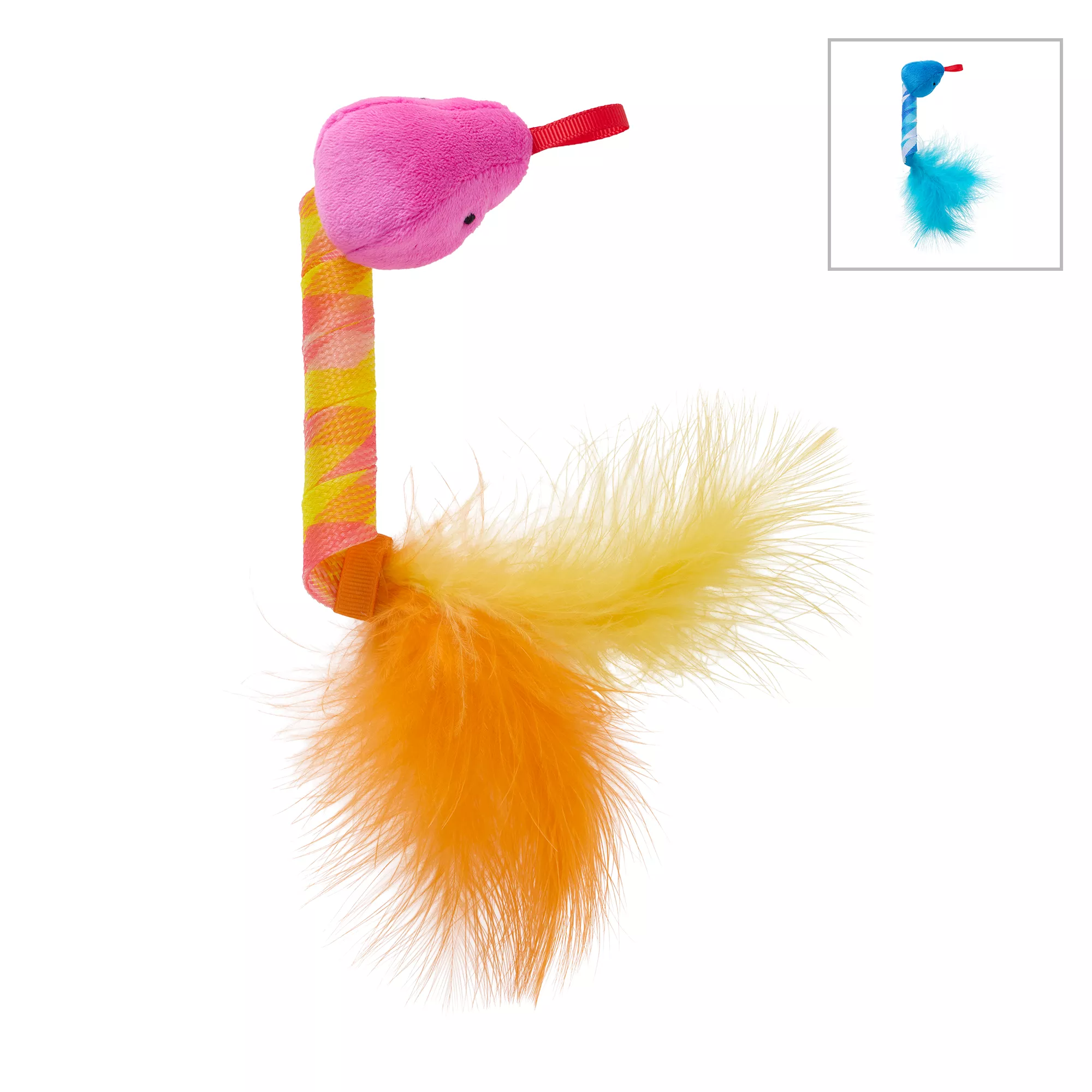 Whisker City Expandable Snake Cat Toy