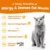 Zesty Paws Cat Mousse Supplement - Allergy & Immune Support Lickable Puree, Chicken Flavor, 14ct image thumbnail 3