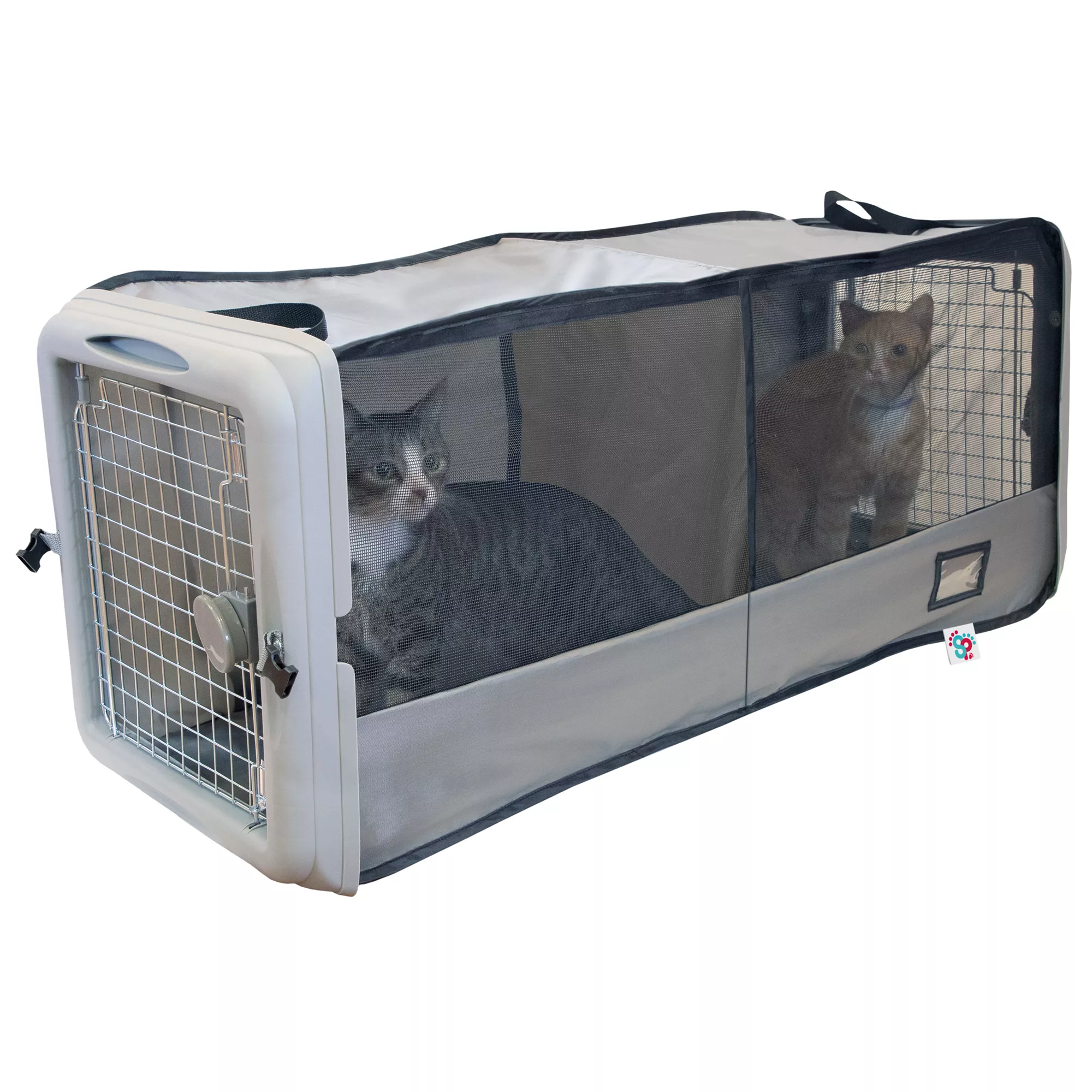 Sport Pet Car Seat Crate with Divider for Cats and Dogs