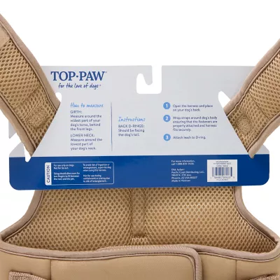 Product Top Paw® Neoprene Vest Dog Harness