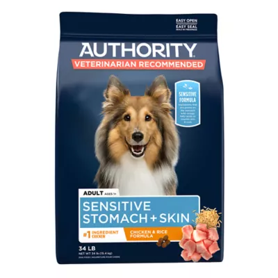 Authority Sensitive Stomach & Skin Adult Dry Dog Food - Chicken & Rice - Image 1