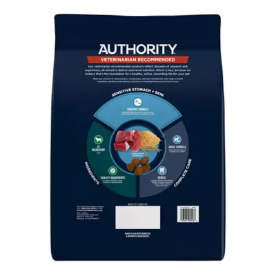 Authority® Sensitive Stomach & Skin Adult Dog Dry Food - Lamb & Rice - Image 8