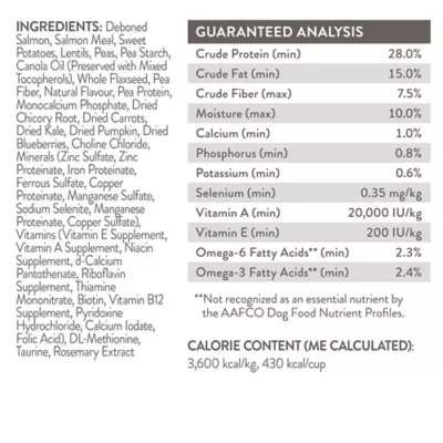 Product Simply Nourish® Limited Ingredient Diet Adult Dry Dog Food - Salmon & Sweet Potato