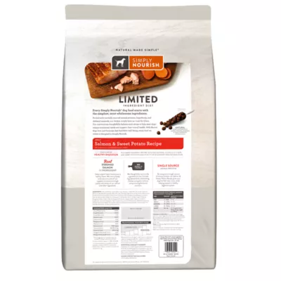 Product Simply Nourish® Limited Ingredient Diet Adult Dry Dog Food - Salmon & Sweet Potato