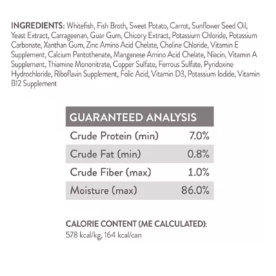 Product Simply Nourish Limited Ingredient Diet Adult Wet Dog Food - Fish & Sweet Potato in Broth, 10 oz