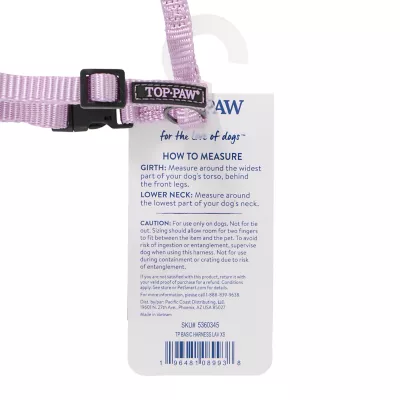 Product Top Paw® Basic Nylon Dog Harness