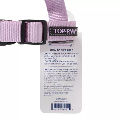 Product Top Paw® Basic Nylon Dog Harness