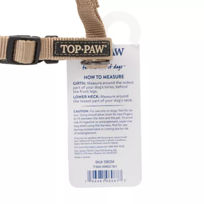 Top Paw® Basic Nylon Dog Harness - Image 9