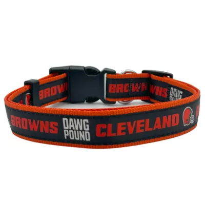 Pets First Cleveland Browns Satin Collar - Image 2