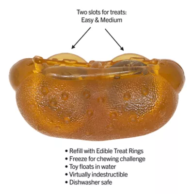 Product Starmark Treat Ringer Hot Dog Toy