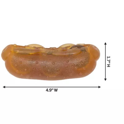 Product Starmark Treat Ringer Hot Dog Toy