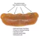 Product Starmark Treat Ringer Hot Dog Toy