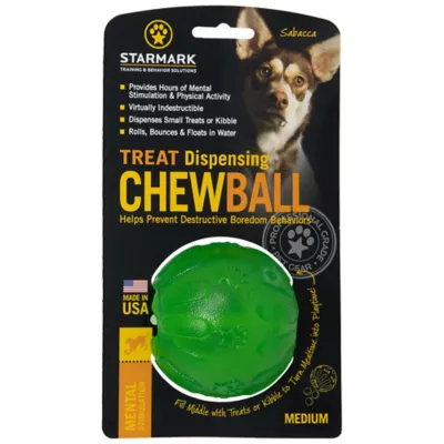 Product Starmark Treat Dispensing Chew Ball