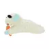 Lamb Chop Light Blue Spring Plush Dog Toy image thumbnail 3