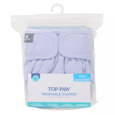 Product Top Paw® Washable Fashion Diapers for Dogs, 3 Count