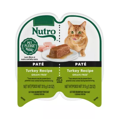 Product Nutro Cat - Pate, Tukey, Grain Free, 2.64 OZ
