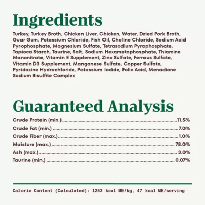 Product Nutro Cat - Pate, Tukey, Grain Free, 2.64 OZ