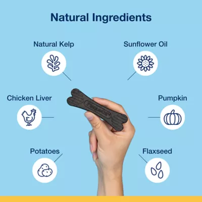 ProDen PlaqueOff All Life Stages Dental Dog Bone - Chicken & Pumpkin 13 ct 17 oz - Image 2
