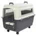 Sport Pet Plastic Travel Kennel for Dogs - Plastic Pet Carrier, White image thumbnail 2