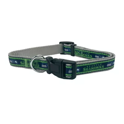 Pets First Seattle Seahawks Satin Collar - Image 1