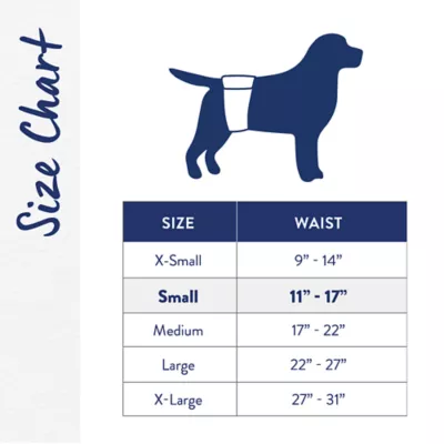 Product Top Paw® Disposable Male Wraps for Dogs, with Swift-Dry® Technology