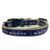 Pets First Baltimore Ravens Satin Dog Collar image thumbnail 2