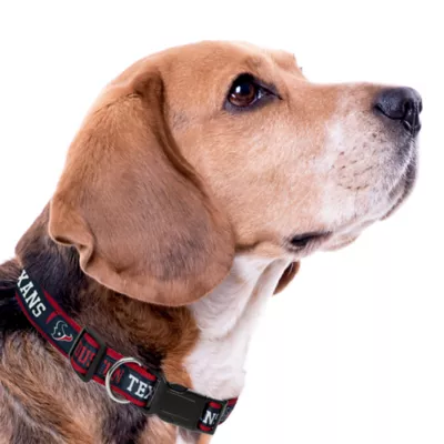 Pets First NFL Houston Texans Satin Dog Collar - Image 3
