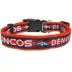  Pets First Denver Broncos Satin Dog Collar image thumbnail 2