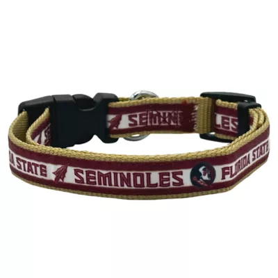 Pets First NCAA Florida State Satin Dog Collar - Image 2