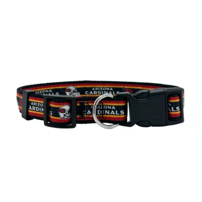 Pets First NFL Arizona Cardinals Satin Dog Collar - Image 1