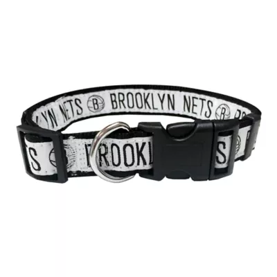 Pets First Brooklyn Nets Satin Collar - Image 1
