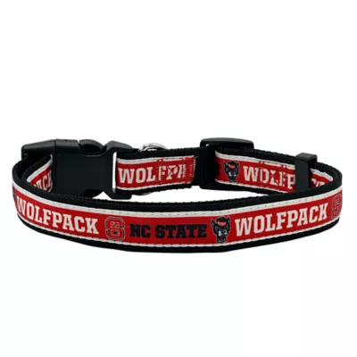 Pets First NCAA North Carolina State Satin Dog Collar - Image 2