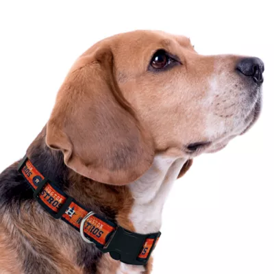 Pets First MLB Houston Astros Satin Dog Collar - Image 3
