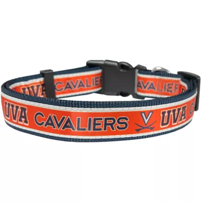Pets First Virginia Cavaliers Satin Dog Collar - Image 2