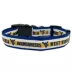 Pets First NCAA West Virginia Satin Dog Collar image thumbnail 2