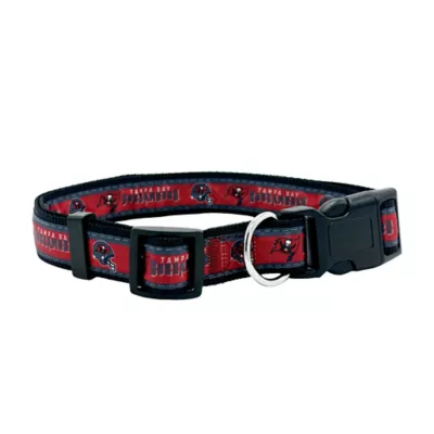 Pets First Tampa Bay Buccaneers Satin Dog Collar - Image 1