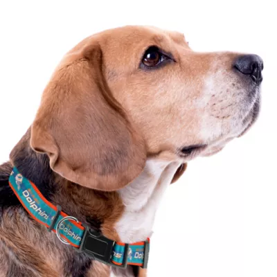 Pets First Miami Dolphins Satin Collar - Image 3