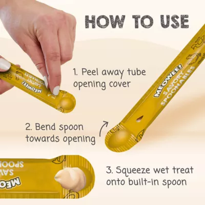 Product Meowee! Savory Spoonables - 4 CT, 1.9 OZ