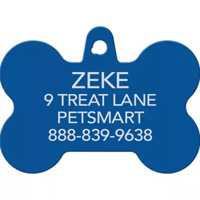 TagWorks® Aluminum Bone Shaped ID Tag - Image 2