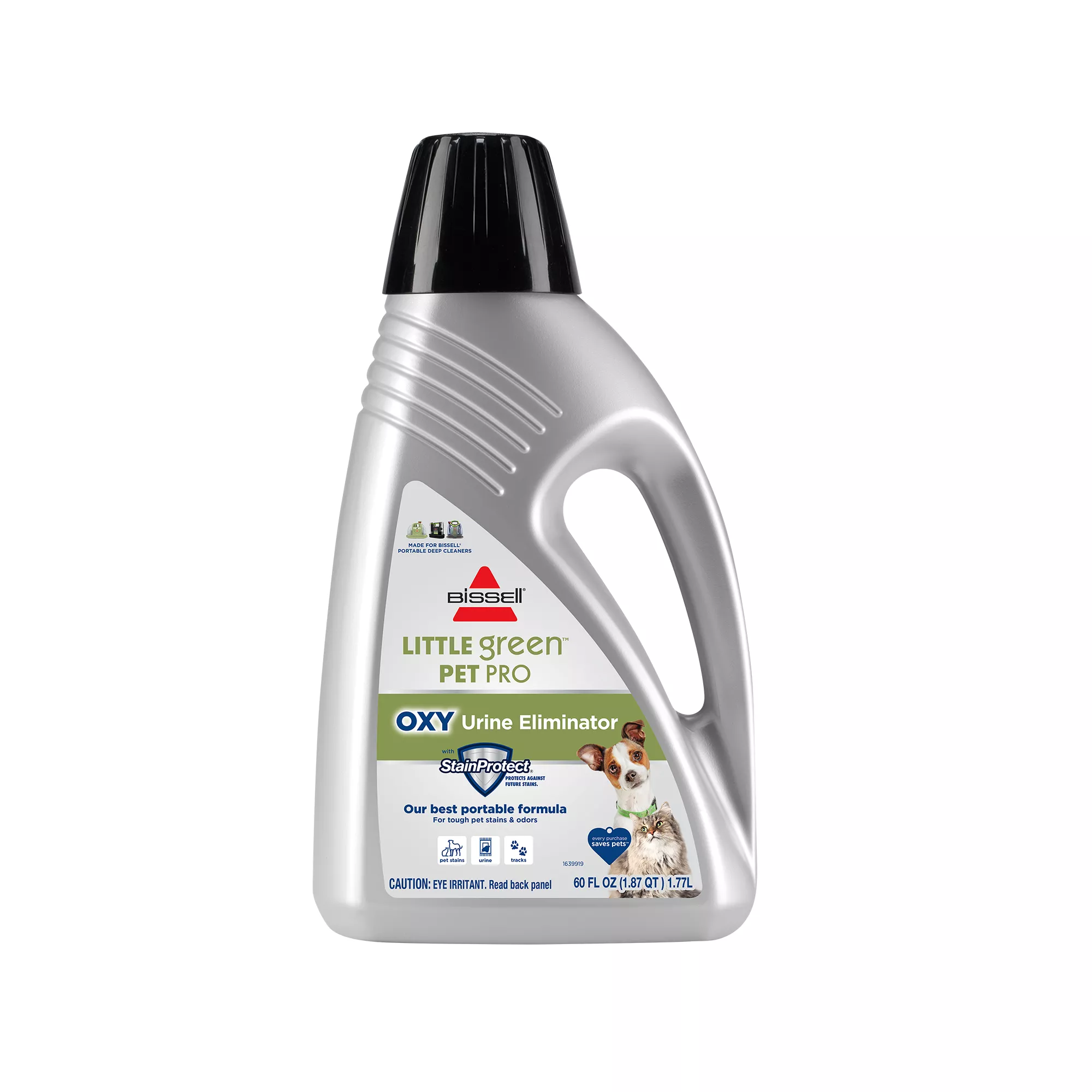 BISSELL Little Green Spot & Stain Formula for Portable Carpet Cleaners