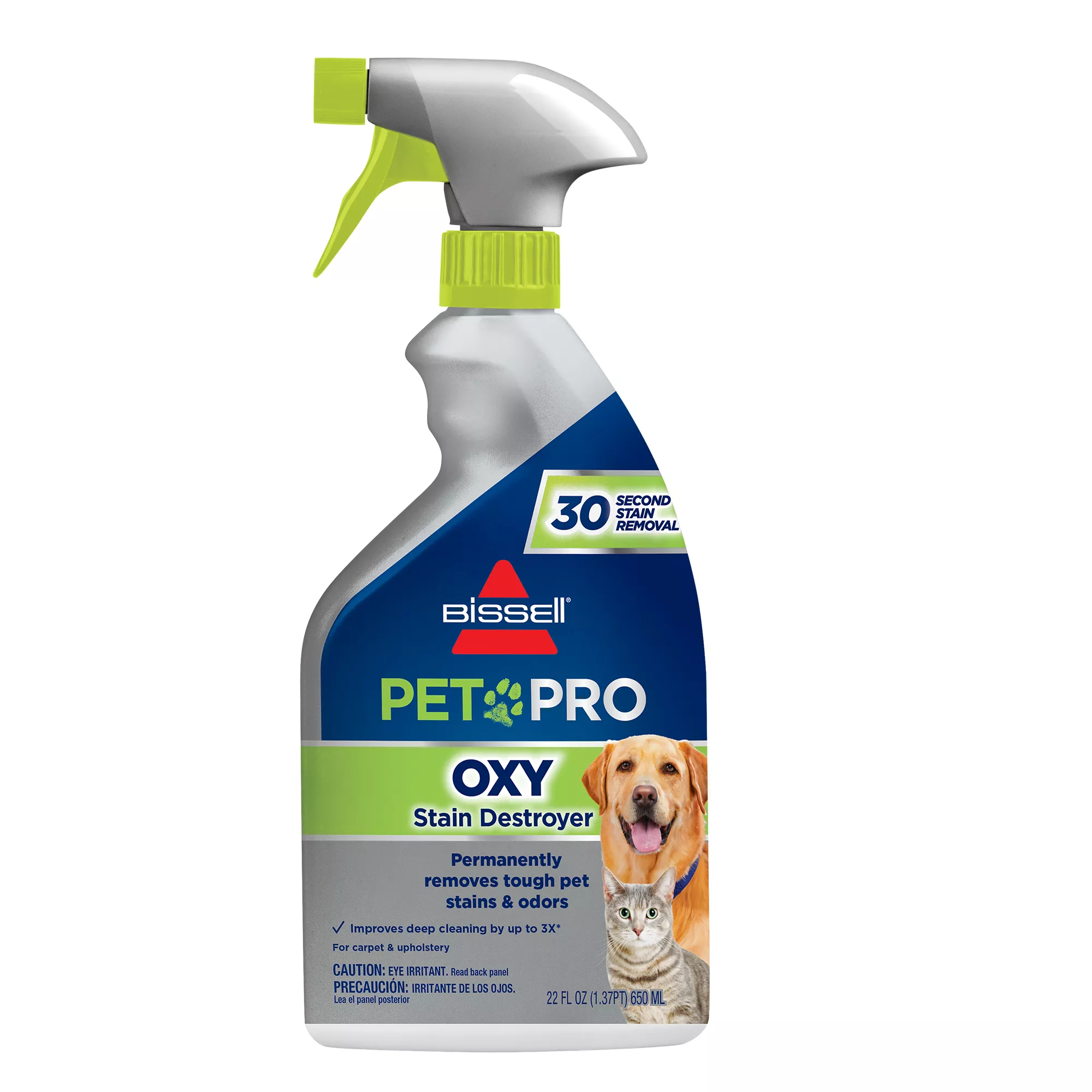 BISSELL Pet Pro Oxy Stain Destroyer for Carpet and Upholstery - 22 fl oz