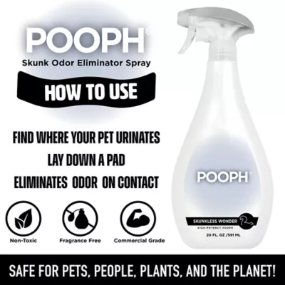 Product POOPH Skunkless Odor Eliminator 20oz