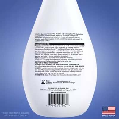 POOPH Skunkless Odor Eliminator 20oz - Image 7