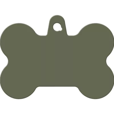 TagWorks® Aluminum Bone Shaped ID Tag - Image 1