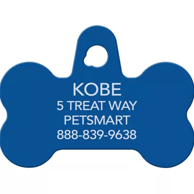 Product TagWorks® Small Bone Shaped ID Tag
