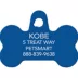 TagWorks® Small Bone Shaped ID Tag image thumbnail 2
