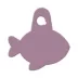 TagWorks® Rose Gold Fish Shaped ID Tag image thumbnail 1