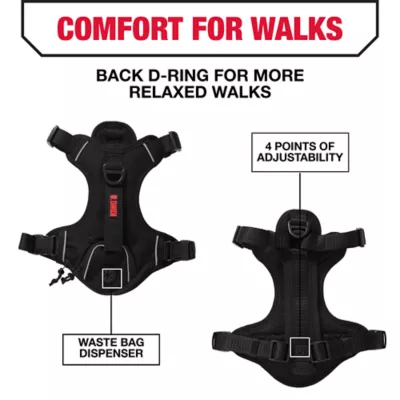 Product KONG® Black Waste Bag Dog Harness