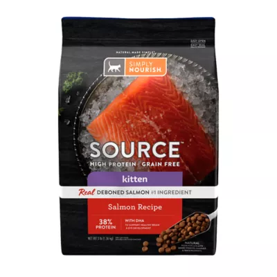 Product Simply Nourish Source Kitten Food - High Protein, Grain Free, Salmon Recipe