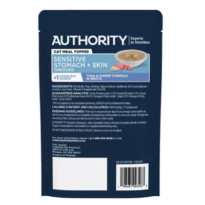 Product Authority® Sensitive Stomach & Skin Cat Meal Topper - 1.4 Oz